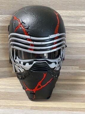 Hasbro Black Kylo Ren Style Mask with Red Accents Star Wars
